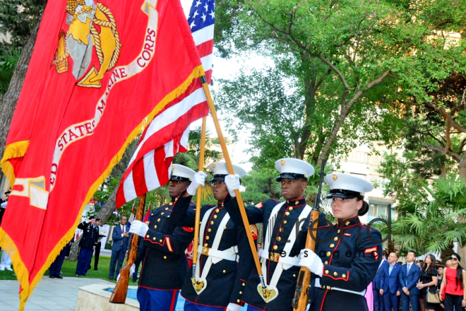 US embassy to Azerbaijan celebrates Independence Day.Azerbaijan, Baku, 5 July 2019
