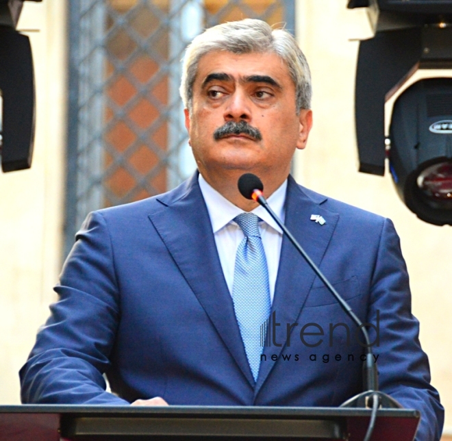 Министр финансов Азербайджана Самир Шарифов. Азербайджан, Баку, 15 июля 2019
