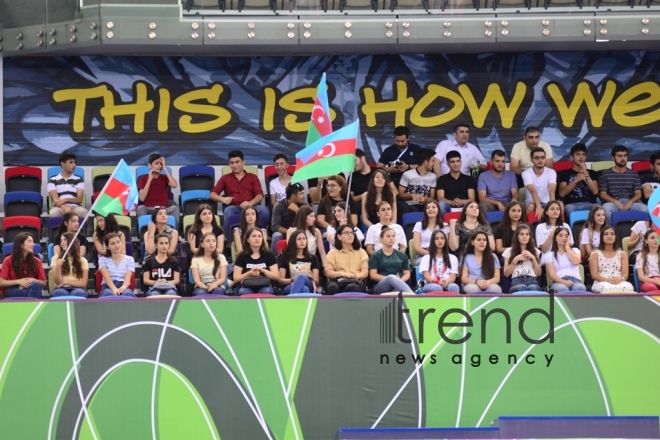 EYOF Baku 2019 competitions in artistic gymnastics kick off at National Gymnastics Arena. Azerbaijan, Baku, 23 July 2019