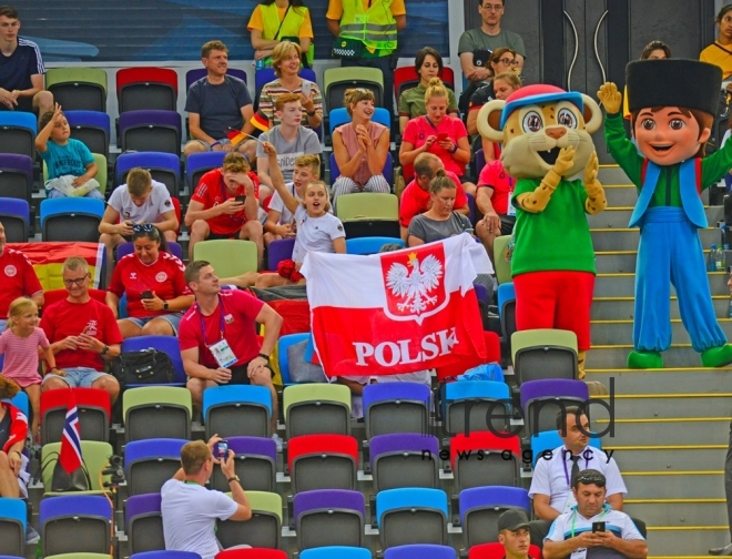 Best moments of 2nd day of artistic gymnastics competitions at EYOF Baku 2019.Azerbaijan, Baku, 24 July 2019