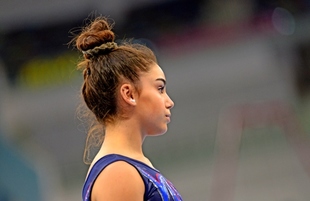 Best moments of 2nd day of artistic gymnastics competitions at EYOF Baku 2019.Azerbaijan, Baku, 24 July 2019