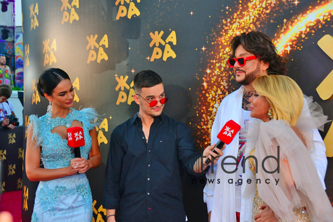 Jara 2019 Dördüncü Beynəlxalq Musiqi Festivalının ikinci günü keçrilir.Azerbaijan, Baku, 25 iyul , 2019