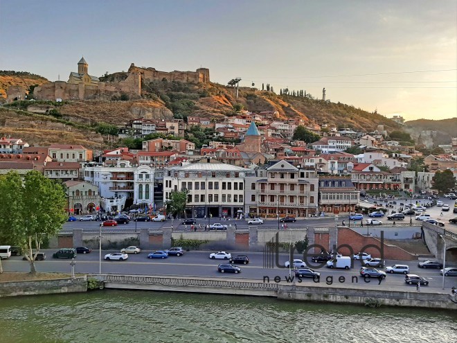 Tbilisidə bir gün. Gürcüstan, Tbilisi, 23 avqust 2019 