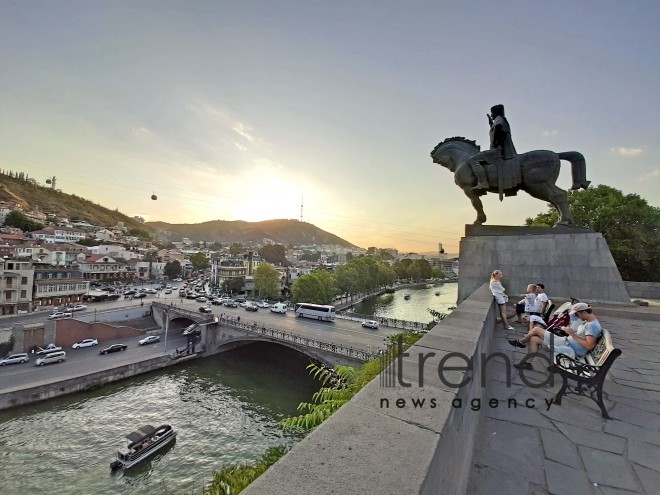 Tbilisidə bir gün. Gürcüstan, Tbilisi, 23 avqust 2019 