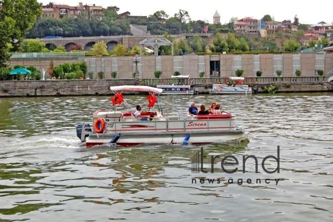 Tbilisidə bir gün. Gürcüstan, Tbilisi, 23 avqust 2019 