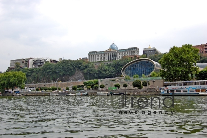 Tbilisidə bir gün. Gürcüstan, Tbilisi, 23 avqust 2019 