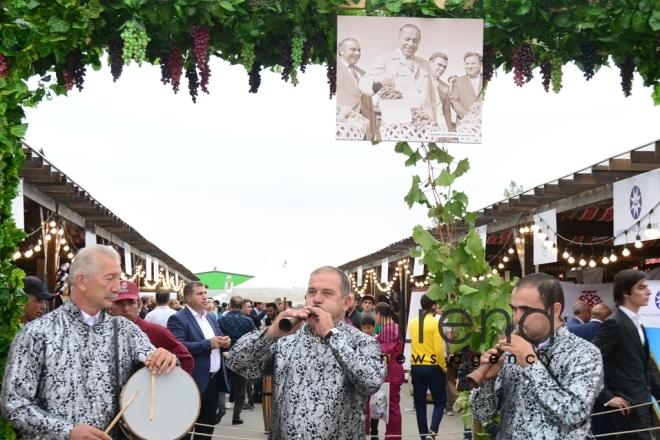 Shamakhi hosts solemn opening ceremony of 1st  Azerbaijan Grape and Wine Festival. Azerbaijan,Shamakhi , august 30 , 2019
