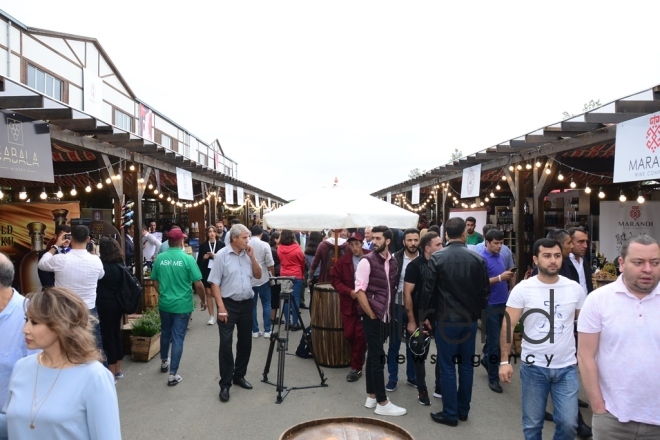 Shamakhi hosts solemn opening ceremony of 1st  Azerbaijan Grape and Wine Festival. Azerbaijan,Shamakhi , august 30 , 2019
