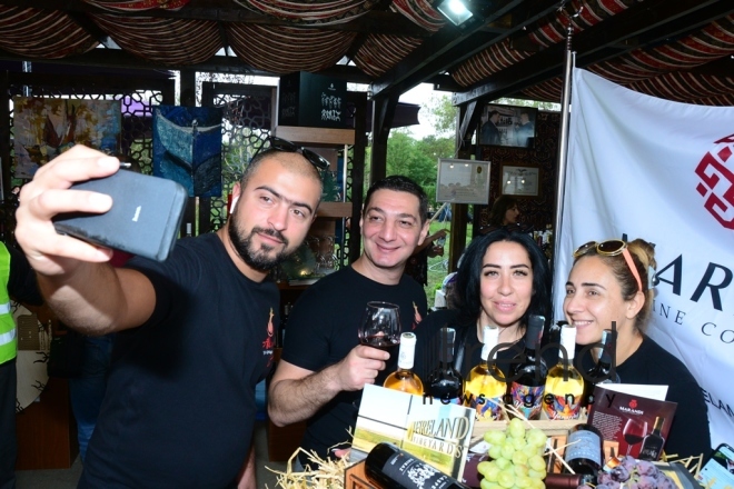 Shamakhi hosts solemn opening ceremony of 1st  Azerbaijan Grape and Wine Festival. Azerbaijan,Shamakhi , august 30 , 2019
