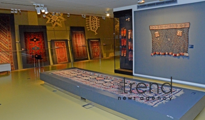 Азербайджанский национальный музей ковра.Азербайджан, Баку, 13 сентября 2019