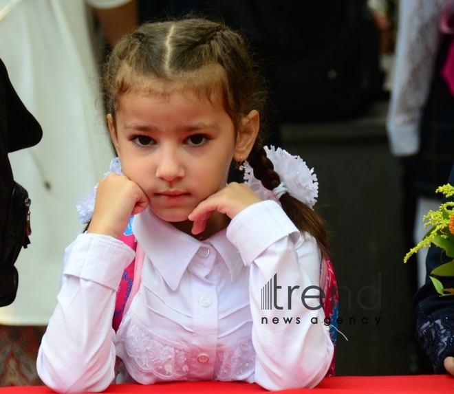 Azerbaijan marks Knowledge Day. Azerbaijan, Baku, September 16  2019
