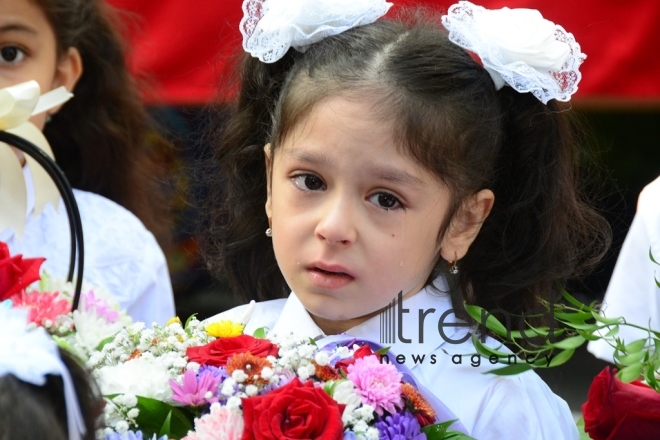 Azerbaijan marks Knowledge Day. Azerbaijan, Baku, September 16  2019
