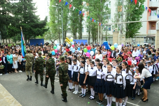 Azerbaijan marks Knowledge Day. Azerbaijan, Baku, September 16  2019
