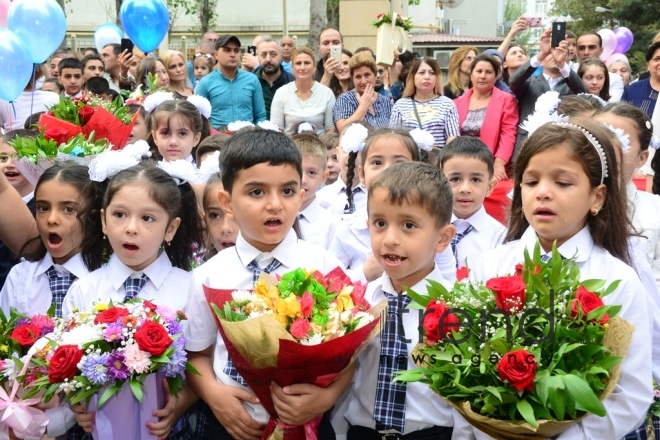 Azerbaijan marks Knowledge Day. Azerbaijan, Baku, September 16  2019
