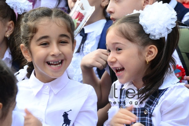 Azerbaijan marks Knowledge Day. Azerbaijan, Baku, September 16  2019
