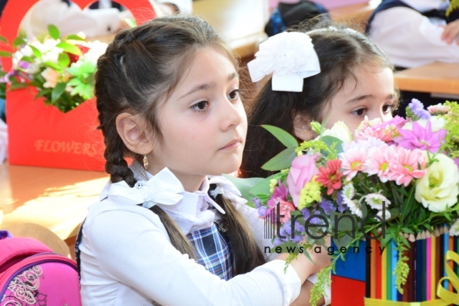 Azerbaijan marks Knowledge Day. Azerbaijan, Baku, September 16  2019
