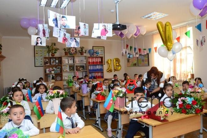 Azerbaijan marks Knowledge Day. Azerbaijan, Baku, September 16  2019
