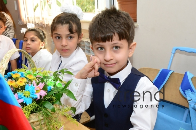 Azerbaijan marks Knowledge Day. Azerbaijan, Baku, September 16  2019
