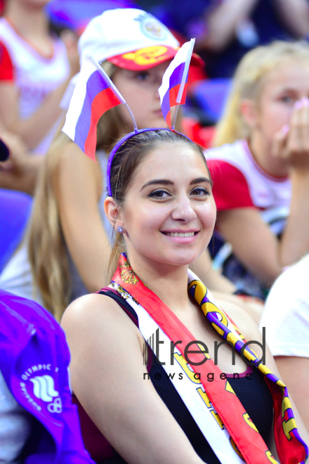 Rhythmic Gymnastics World Championships in Baku – holiday for spectators.Azerbaijan, Baku, September 19  2019