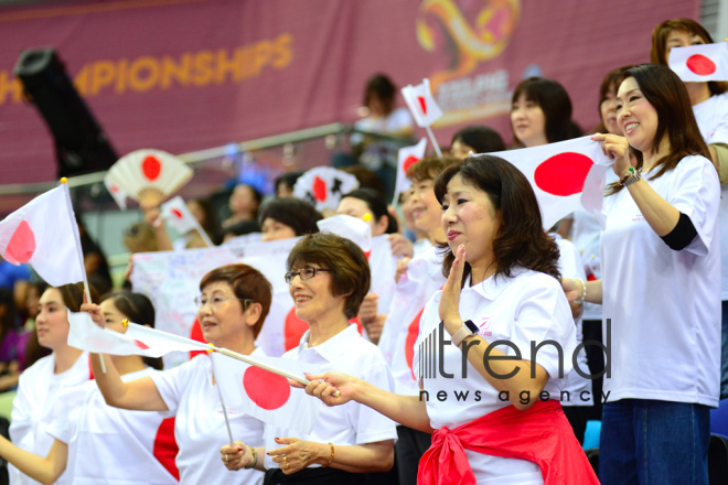 All-around final of 37th Rhythmic Gymnastics World Championships starts in Baku.Azerbaijan, Baku, September 20  2019
