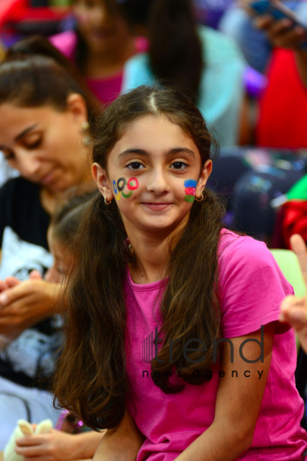 All-around final of 37th Rhythmic Gymnastics World Championships starts in Baku.Azerbaijan, Baku, September 20  2019
