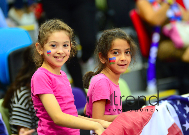 Day 6 of competitions in 37th Rhythmic Gymnastics World Championships kicks off in Baku.Azerbaijan, Baku, September 21  2019