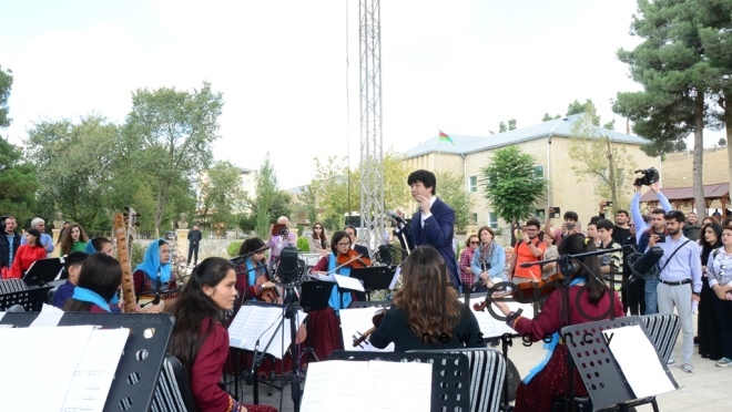 A miniature exhibition opened in Shamakhi as part of  Nasimi Festival Azerbaijan, Shamakhi, September 29  2019.