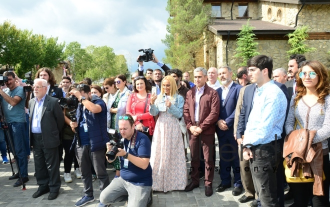 A miniature exhibition opened in Shamakhi as part of  Nasimi Festival Azerbaijan, Shamakhi, September 29  2019.