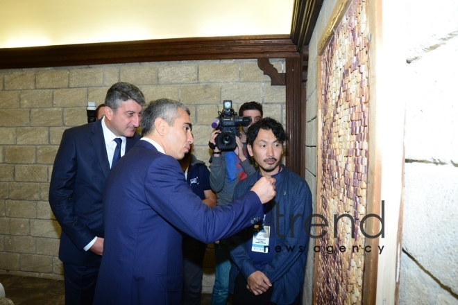 В рамках Фестиваля Насими представлены работы VIII Международной выставки От отбросов к искусству.Азербайджан, Баку, 30 сентября 2019
