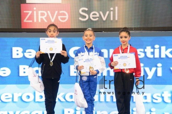 Bədii gimnastika üzrə Azərbaycan və Bakı birinciliyinin son günü başlayıb.Azərbaycan, Bakı, 13 oktyabr 2019