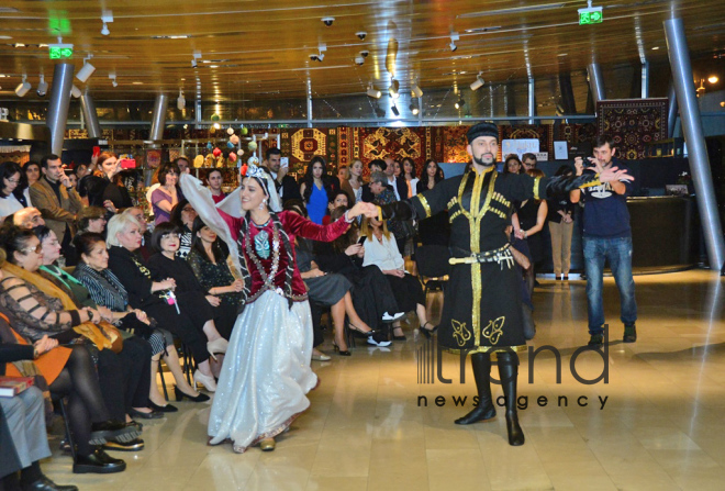 Presentation of Badura Afganli’s book held in Azerbaijan National Carpet Museum in Baku.Azerbaijan, Baku, осtober 22  2019