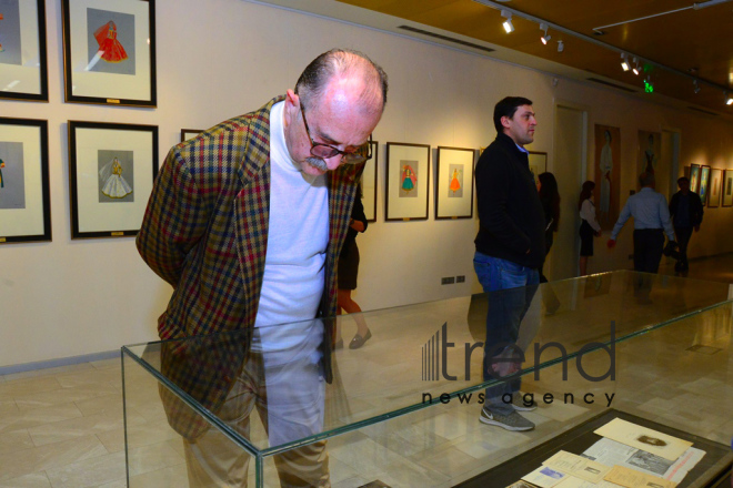 Presentation of Badura Afganli’s book held in Azerbaijan National Carpet Museum in Baku.Azerbaijan, Baku, осtober 22  2019