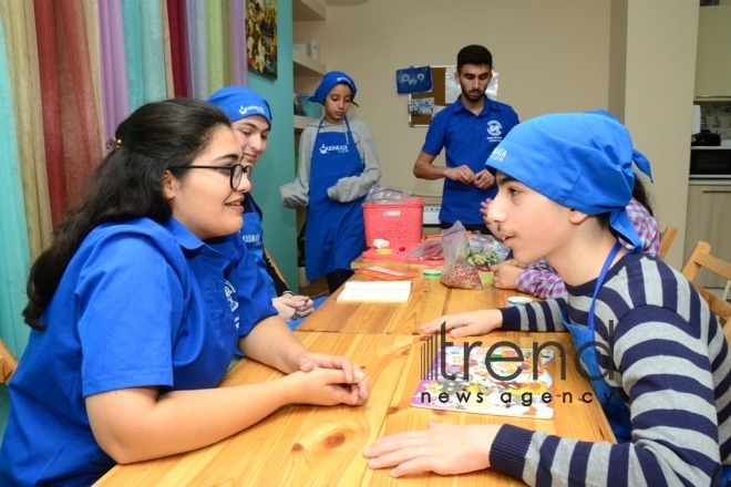 Rehabilitation Center for Children with Autism.Azerbaijan, Baku, 2 november 2019  