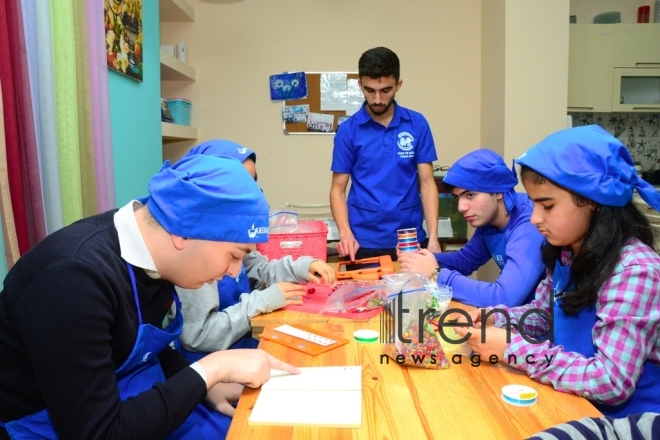 Rehabilitation Center for Children with Autism.Azerbaijan, Baku, 2 november 2019  