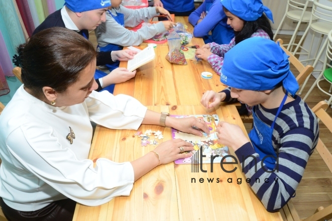 Rehabilitation Center for Children with Autism.Azerbaijan, Baku, 2 november 2019  