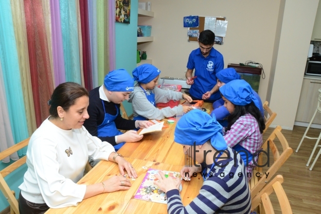 Rehabilitation Center for Children with Autism.Azerbaijan, Baku, 2 november 2019  