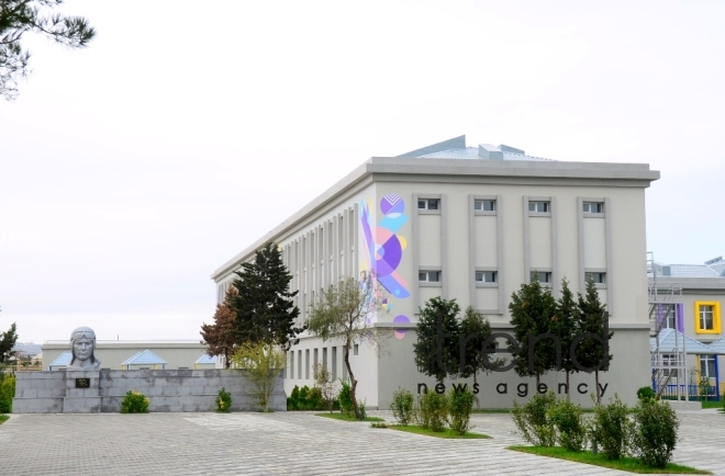 Sanatorium boarding school 10 in Baku .Azerbaijan, Baku, 4 november 2019
