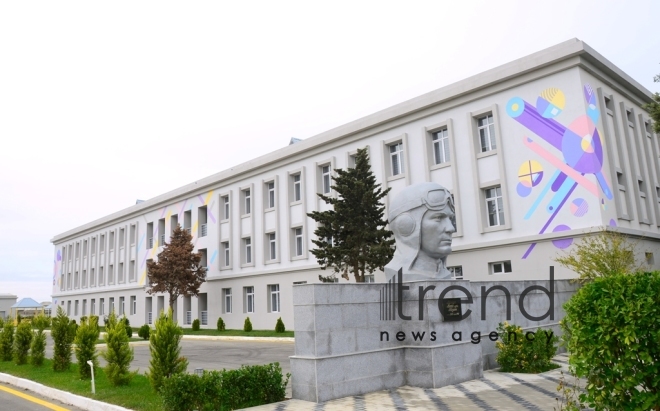 Sanatorium boarding school 10 in Baku .Azerbaijan, Baku, 4 november 2019
