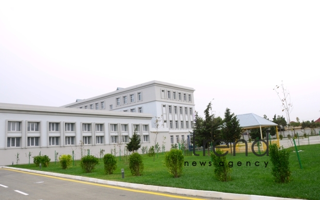 Sanatorium boarding school 10 in Baku .Azerbaijan, Baku, 4 november 2019
