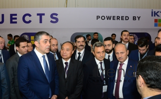 Exhibition BakuTel 2019. Azerbaijan Baku 03 december 2019