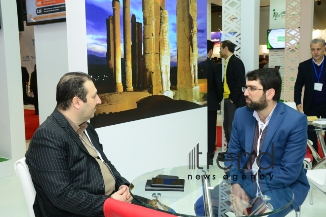 Exhibition BakuTel 2019. Azerbaijan Baku 03 december 2019