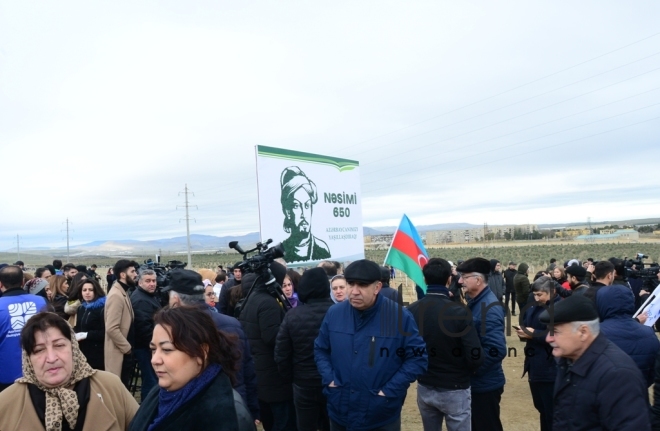 Celebration in Mushfigabad, campaign to plant 650,000 trees, concert, celebrities.Azerbaijan Baku 6 december 2019
