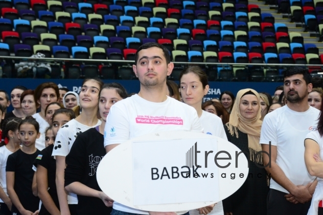 Milli Gimnastika Arenasında Azərbaycan Gimnastika Federasiyasının Birinci estafet yarışları keçirilİb.Azərbaycan. Bakı 7 dekabr 2019