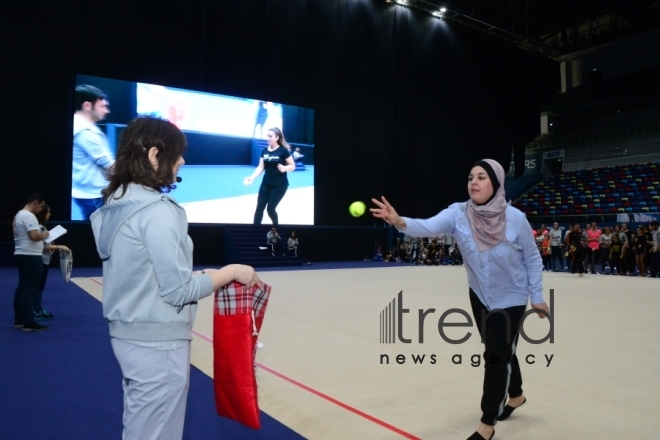 Milli Gimnastika Arenasında Azərbaycan Gimnastika Federasiyasının Birinci estafet yarışları keçirilİb.Azərbaycan. Bakı 7 dekabr 2019