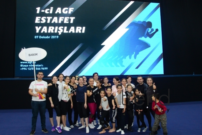 Milli Gimnastika Arenasında Azərbaycan Gimnastika Federasiyasının Birinci estafet yarışları keçirilİb.Azərbaycan. Bakı 7 dekabr 2019