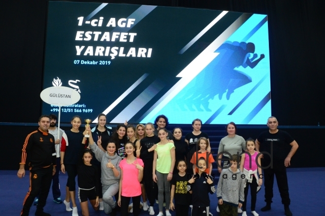 Milli Gimnastika Arenasında Azərbaycan Gimnastika Federasiyasının Birinci estafet yarışları keçirilİb.Azərbaycan. Bakı 7 dekabr 2019