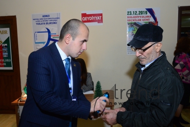 В Азербайджане стартовали муниципальные выборы.Азербайджан Баку 23 декабря 2019
 