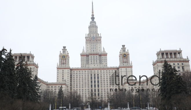 Lomonosov Moscow State University.  Russia  Moscow 7 yanuary  2020