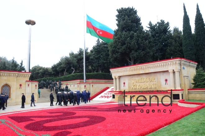 Azerbaijan commemorates 30th anniversary of January 20 tragedy  Azerbaijan Baku january 20 2020 