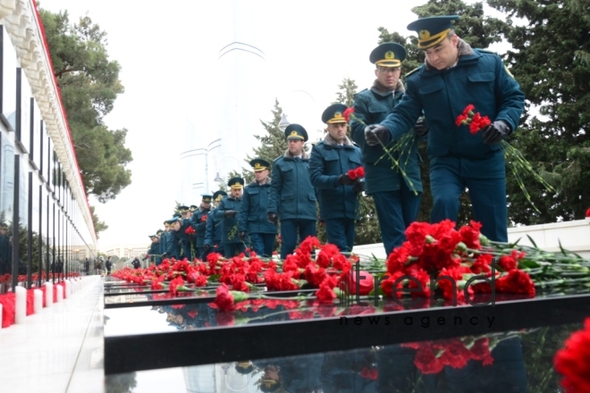 Azerbaijan commemorates 30th anniversary of January 20 tragedy  Azerbaijan Baku january 20 2020 